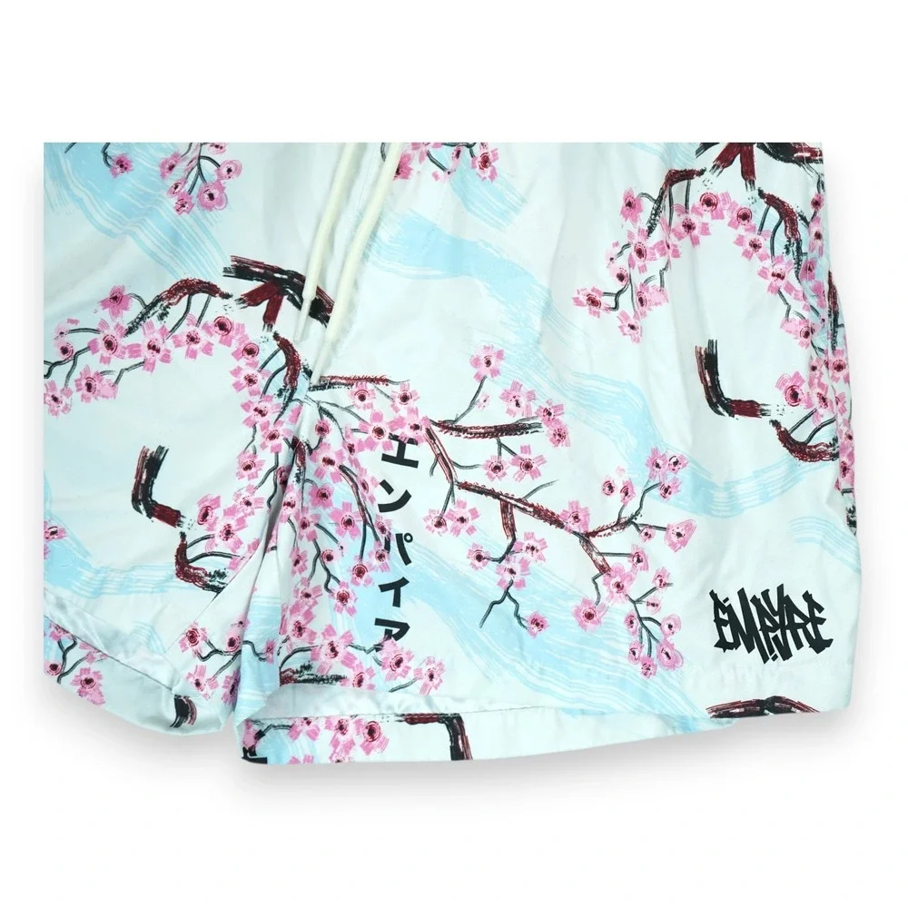 Empyre Ollie Floral Off White Board Shorts Men's Size‎ Medium